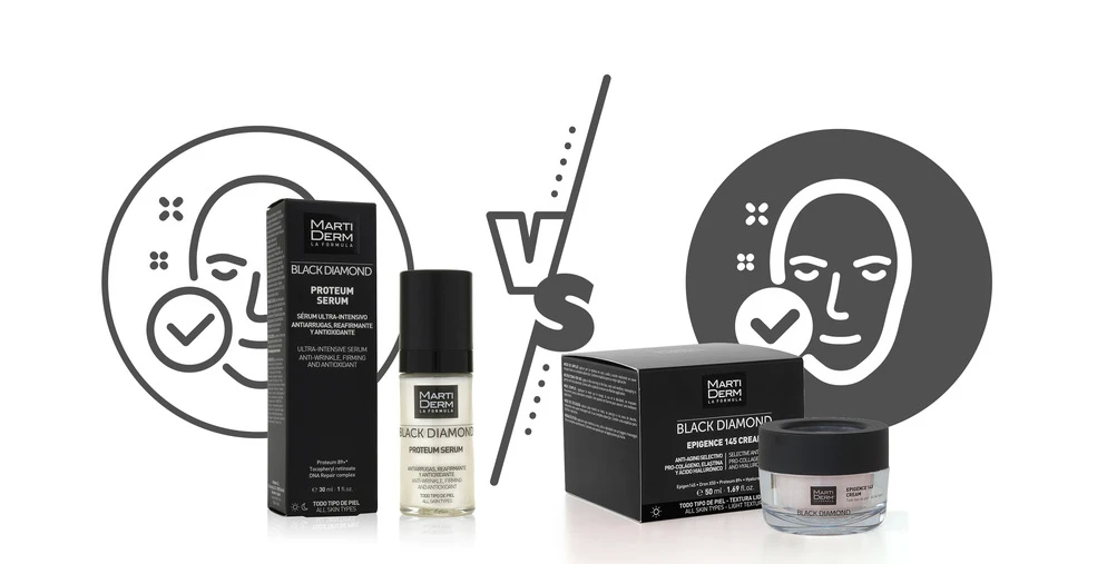 Martiderm Black Diamond Serum or Moisturizer
